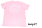 Preview: Street-Line T-Shirt "Ehrenkodex77", rosa-weiß, hochwertiger Siebdruck Pitbull